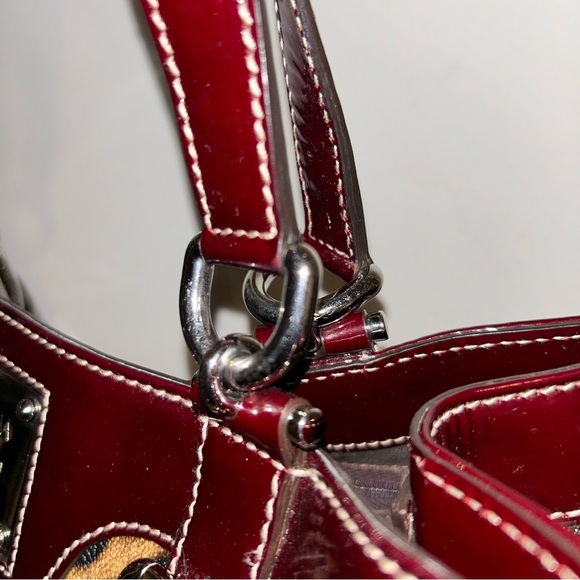 Dolce & Gabbana Miss Easy Way Leopard Print Shopper Tote 2000's **RARE FIND - Picture 6 of 15